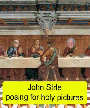 Uncle John at the last supper